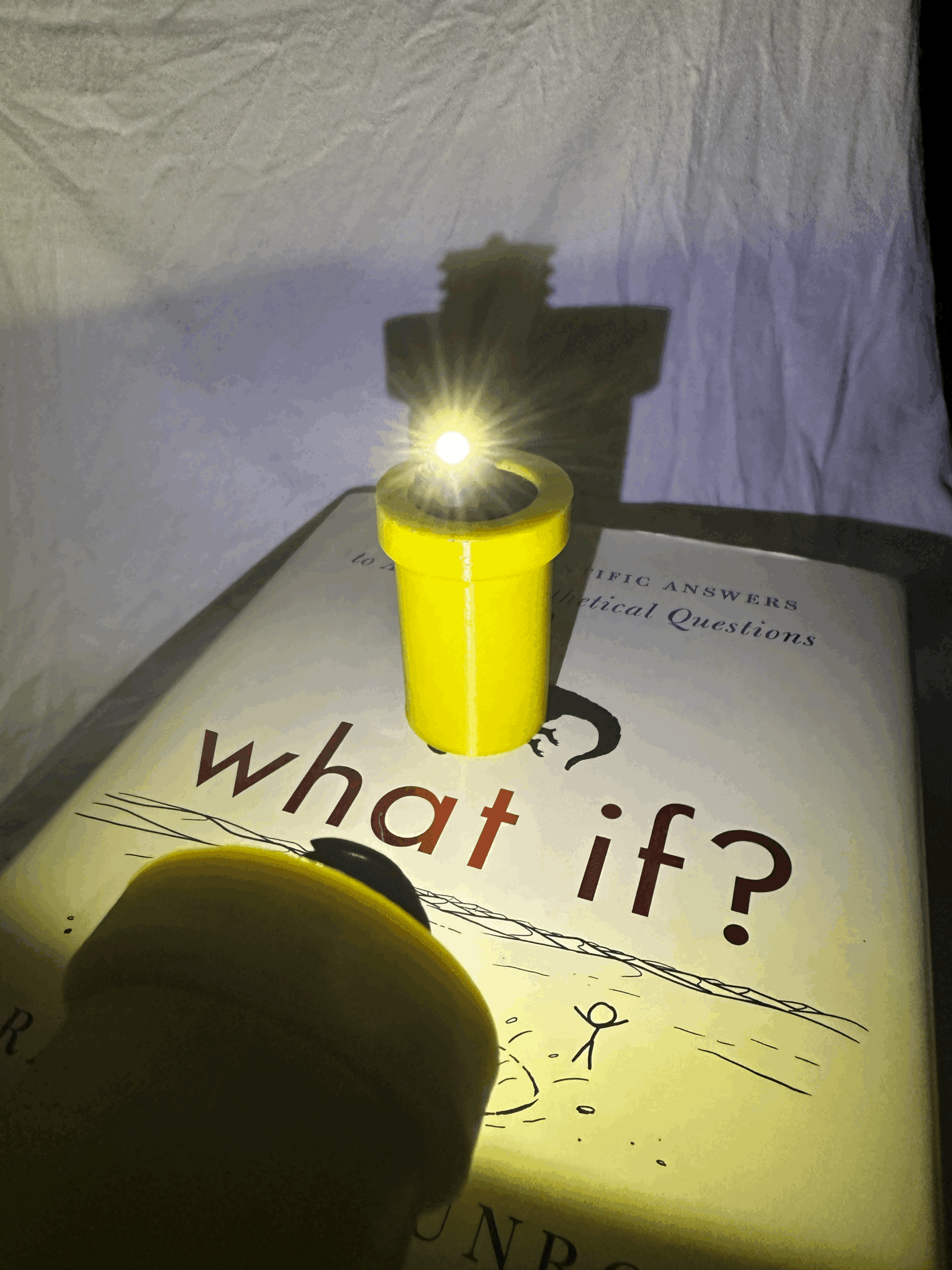 3d Printed Flashlight with Conductive Filament