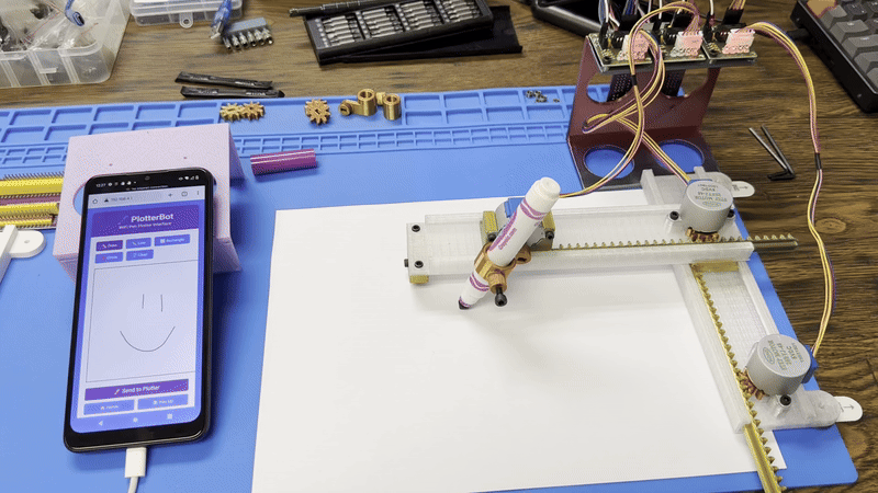 Pen Plotter ESP32